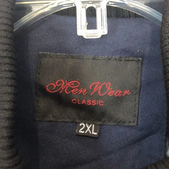 Knock off "Carhartt" coat Men's 2xl navy utility members only look jacket bomber - Picture 6 of 13